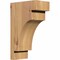 Ekena Millwork Mediterranean Smooth Corbel, Western Red Cedar, 3 1/2"W x 6"D x 10"H COR04X06X10MED00SWR - alternate 1